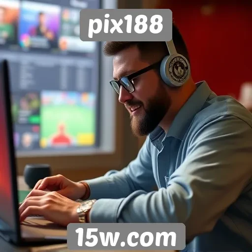 Experiência do usuário no site de jogos pix188